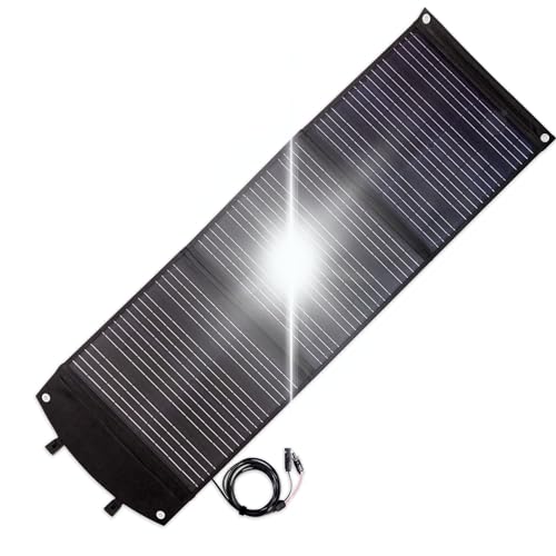 Solarpanel 100W faltbar - KLARBEIT EP-10 | Monokristallines Solarpanel Camping | Solarpanel USB Portable Solar Panel Solartasche | Handy Solar Ladegerät Solarpanel 100W faltbar - KLARBEIT EP-10 | Monokristallines Solarpanel Camping | Solarpanel USB Portable Solar Panel Solartasche | Handy Solar Ladegerät von KLARBEIT