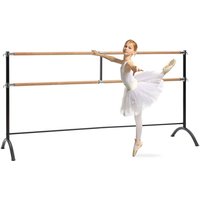 Barre Marie Doppel-Ballettstange, freistehend, 220 x 113 cm, 2 x 38mm ø - Klarfit Barre Marie Doppel-Ballettstange, freistehend, 220 x 113 cm, 2 x 38mm ø - Klarfit von KLARFIT