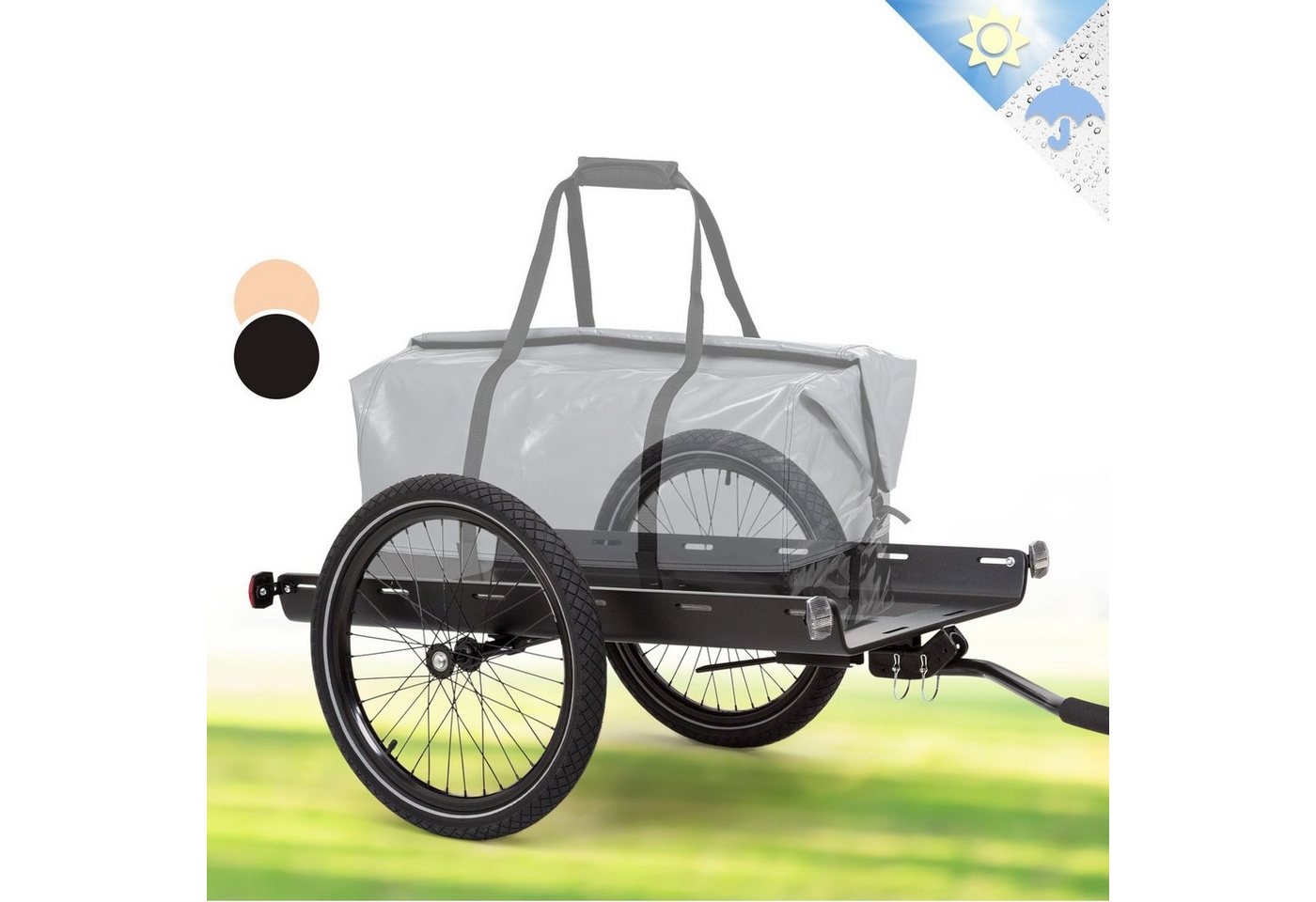 KLARFIT Fahrradkinderanhänger Companion Travel L Lastenanhänger KLARFIT Fahrradkinderanhänger Companion Travel L Lastenanhänger von KLARFIT