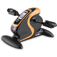 Klarfit - Cycloony MiniBike Bewegungstrainer Motor 120 kg Fernbedienung schwarz von KLARFIT