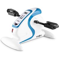 Klarfit - Cycloony MiniBike Bewegungstrainer Motor 120kg Fernbedienung weiß/blau von KLARFIT