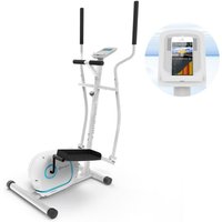 Klarfit - Myon Cross Crosstrainer 12kg Schwungmasse SilentBelt System weiß von KLARFIT