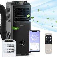 Klarstein - Climatiseur Mobile Silencieux, Smart Climatiseur 3 en 1, Mode Nuit, Déshumidificateur, Ventilateur, Mini Climatisation à Faible Conso, von KLARSTEIN