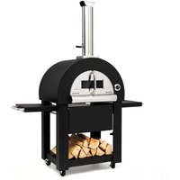 Diavolo Napoletana Pizzaofen Holzofen rostfreier Edelstahl - Klarstein Diavolo Napoletana Pizzaofen Holzofen rostfreier Edelstahl - Klarstein von KLARSTEIN