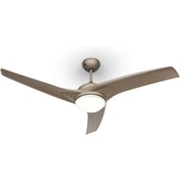 Klarstein - Figo Deckenventilator 2-in-1: Ventilator & Deckenlampe ø 52" (132 cm ) 3 Flügel 10.039 m³/h 2 Laufrichtungen 3 Geschwindigkeiten max. 51 von KLARSTEIN