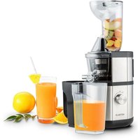 Fruitberry, Entsafter, vertikale Saftpresse, extrem feine Edelstahl-Mikrosieb, Slow Juicer, 400 w, Umdrehungszahl 60 Um/Min, BPA-frei, inkl. zwei von KLARSTEIN