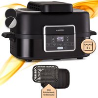 2-in-1 Heißluftfritteuse mit Grill, Airfryer mit Schnellaufheizung 1500W, xl Heissluftfriteuse, Luft Frieuse zum Frittieren, Heißluftfritteuse + von KLARSTEIN