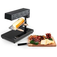 Appenzell 2G traditioneller Raclette Grill 600 w Standgerät schwarz - Schwarz - Klarstein von KLARSTEIN