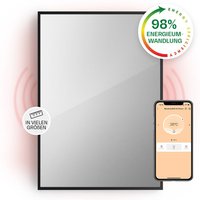 Klarstein - Infrarotheizung, Infrarot Spiegelheizung Standgerät, Infrarotheizung mit Thermostat, Heizung mit Erkennung Offener Fenster & App-Control, Klarstein - Infrarotheizung, Infrarot Spiegelheizung Standgerät, Infrarotheizung mit Thermostat, Heizung mit Erkennung Offener Fenster & App-Control, von KLARSTEIN