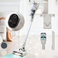 Klarstein - Akku Staubsauger Beutellos, Staubsauger Kabellos mit 4-Stufigem E12 EPA-Filter, Akku-Staubsauger für Tierhaare, Teppich & Hartboden, Klarstein - Akku Staubsauger Beutellos, Staubsauger Kabellos mit 4-Stufigem E12 EPA-Filter, Akku-Staubsauger für Tierhaare, Teppich & Hartboden, von KLARSTEIN