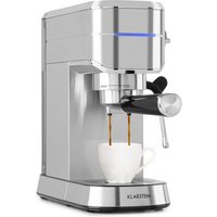 Klarstein - Futura Espressomaschine, Siebträgermaschine mit 1450 Watt, 20 bar, Barista-Qualität, Zweifach Ausguss, Fließstopp, Siebträger Klarstein - Futura Espressomaschine, Siebträgermaschine mit 1450 Watt, 20 bar, Barista-Qualität, Zweifach Ausguss, Fließstopp, Siebträger von KLARSTEIN