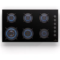 Klarstein Klarstein Gaskocher 6 Flammig, Einbau-Gaskocher für Innenbereich & Wohnmobil, 12200W Edelstahl-Gaskocher, 6 Flammen Gaskocher, Gasherde mit Klarstein Klarstein Gaskocher 6 Flammig, Einbau-Gaskocher für Innenbereich & Wohnmobil, 12200W Edelstahl-Gaskocher, 6 Flammen Gaskocher, Gasherde mit von KLARSTEIN