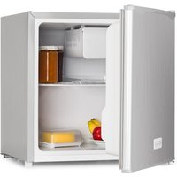 Klarstein - Mini Bar, Mini-Kühlschrank, 46 l, 47 x 49,5 x 44, 4 cm, leise, Ablagefach, Ablagefach in der Tür, 1 Flaschenrega , kleines Gefrierfach von KLARSTEIN