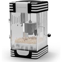 Klarstein Klarstein Popcornmaschine Klein, Popcornmaschine für Süßes & Salziges Popcorn, 300W Popcorn Maker, Retro Küchengeräte für Popcornmais, von KLARSTEIN