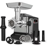 Klarstein - Kraftprotz - elektrischer Fleischwolf, Leistung: 700 Watt, Blockierleistung: 1800 Watt, Kupfermotor, 2 Geschwindigkeiten & Rücklauf, Klarstein - Kraftprotz - elektrischer Fleischwolf, Leistung: 700 Watt, Blockierleistung: 1800 Watt, Kupfermotor, 2 Geschwindigkeiten & Rücklauf, von KLARSTEIN