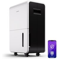 Klarstein - Luftentfeuchter Elektrisch bis 90m2, Smart Luftentfeuchter für Wohnung, Bad & Keller, Luft-Entfeuchter Leise, Elektrischer Dehumidifier von KLARSTEIN