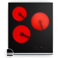 Klarstein Verosteel Glaskeramikkochfeld - 45 cm, 3-Zonen Ceranfeld mit Touch-Schieberegler, Ovale Kochzone, 5000 W, Timer & Kindersicherung, Elektro Klarstein Verosteel Glaskeramikkochfeld - 45 cm, 3-Zonen Ceranfeld mit Touch-Schieberegler, Ovale Kochzone, 5000 W, Timer & Kindersicherung, Elektro von KLARSTEIN