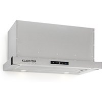Klarstein - Vinea Unterbau-Dunstabzugshaube Flachschirmhaube 60cm silber von KLARSTEIN