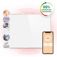 Wonderwall Smart Infrarotheizung 100x120cm App-Steuerung 1200W Wochentimer IP24 - Klarstein von KLARSTEIN