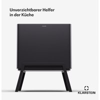 Klarstein Yuma Mülleimer - 40L Küchen-Abfalleimer mit 2 Fächern mit Kompostbehälter und Geruchsfilter, Edelstahl, Trennsystem, herausnehmbare Klarstein Yuma Mülleimer - 40L Küchen-Abfalleimer mit 2 Fächern mit Kompostbehälter und Geruchsfilter, Edelstahl, Trennsystem, herausnehmbare von KLARSTEIN