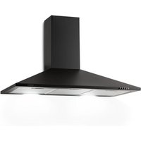 Klarstein - Zugspitze 90 Dunstabzugshaube Wandanbau 65W 330m³/h led schwarz Klarstein - Zugspitze 90 Dunstabzugshaube Wandanbau 65W 330m³/h led schwarz von KLARSTEIN