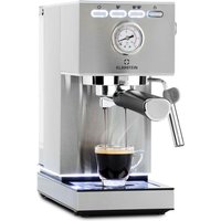 Pausa Espressomaker, Siebträgermaschine mit 1350 Watt, Espressomaschine 20 Bar Druck, Siebträger Kaffeemaschine mit Wassertank: 1,4 Liter Edelstahl von KLARSTEIN