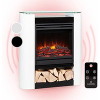 Studio 5 Arc Elektrokamin 1800 w LED-Flammen Heizlüfter Fernbedienung - Klarstein von KLARSTEIN