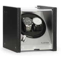 Tokyo 2 Uhrenbeweger, 2 Uhren, 3 Geschwindigkeiten, 4 Modi, schwarz von KLARSTEIN