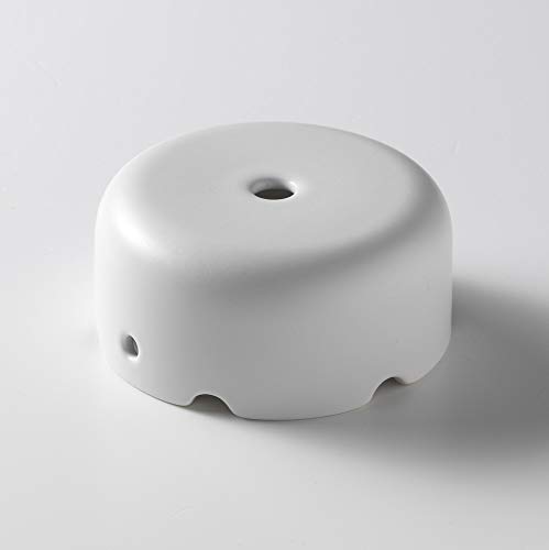 KLARTEXT Rosone Design Piccola Weiß matt von KLARTEXT