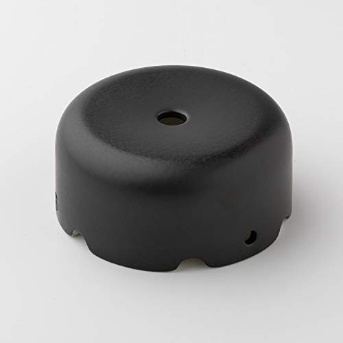 KLARTEXT Rosone Design Piccola mattschwarz von KLARTEXT