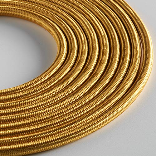 Klartext LUMIÈRE Textilkabel rund 3x0,75mm gold 5mt.Achtung: Erdkabel im Lieferumfang enthalten! Ultimative Sicherheit Klartext LUMIÈRE Textilkabel rund 3x0,75mm gold 5mt.Achtung: Erdkabel im Lieferumfang enthalten! Ultimative Sicherheit von KLARTEXT