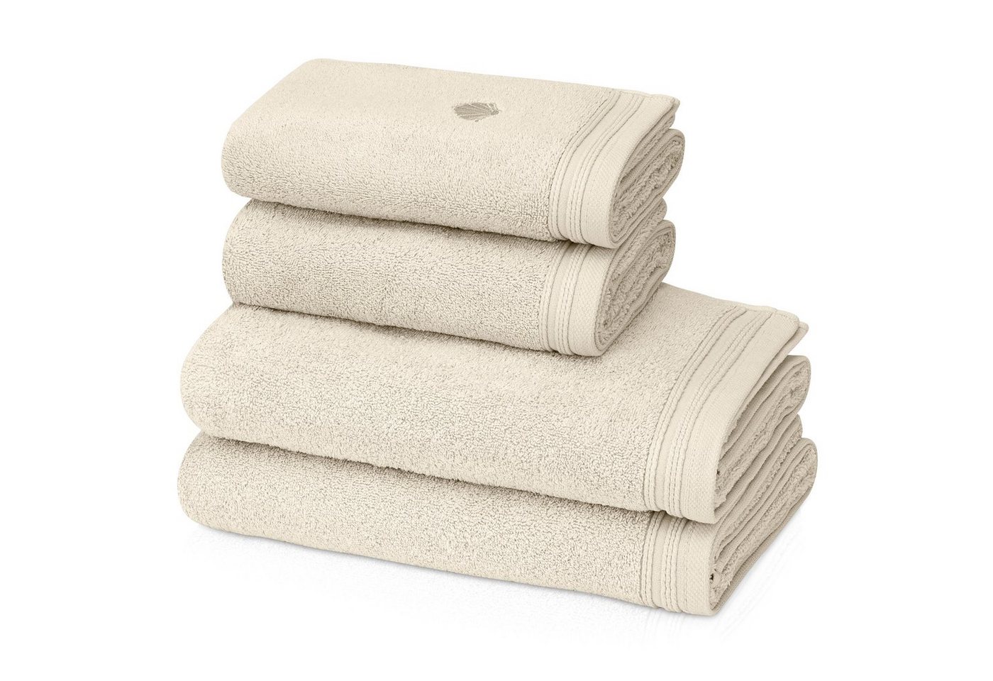 KLASBROOK Handtuch Set Linnea, (2-St), 2, 4 oder 6 teiliges Luxus Set, 100% Baumwolle, extra flauschig von KLASBROOK