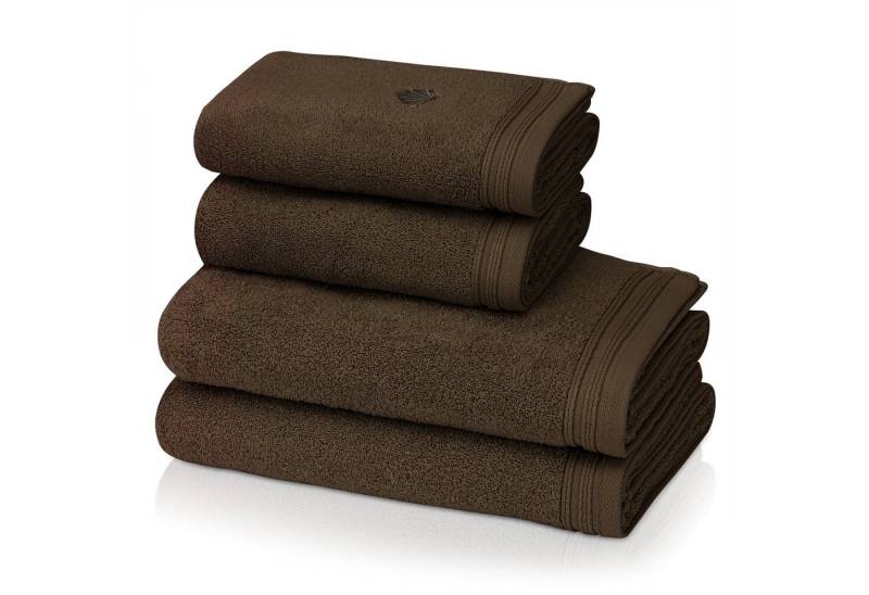 KLASBROOK Handtuch Set Linnea, (4-St), 2, 4 oder 6 teiliges Luxus Set, 100% Baumwolle, extra flauschig von KLASBROOK