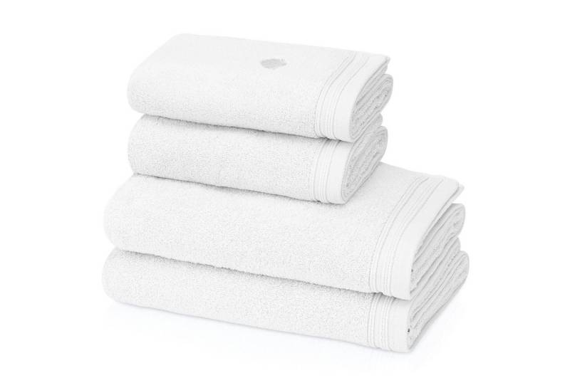 KLASBROOK Handtuch Set Linnea, (4-St), 2, 4 oder 6 teiliges Luxus Set, 100% Baumwolle, extra flauschig von KLASBROOK
