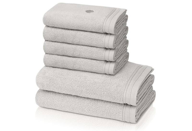 KLASBROOK Handtuch Set Linnea, (6-St), 2, 4 oder 6 teiliges Luxus Set, 100% Baumwolle, extra flauschig von KLASBROOK