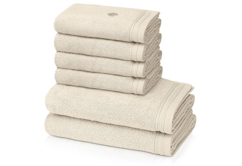 KLASBROOK Handtuch Set Linnea, (6-St), 2, 4 oder 6 teiliges Luxus Set, 100% Baumwolle, extra flauschig von KLASBROOK
