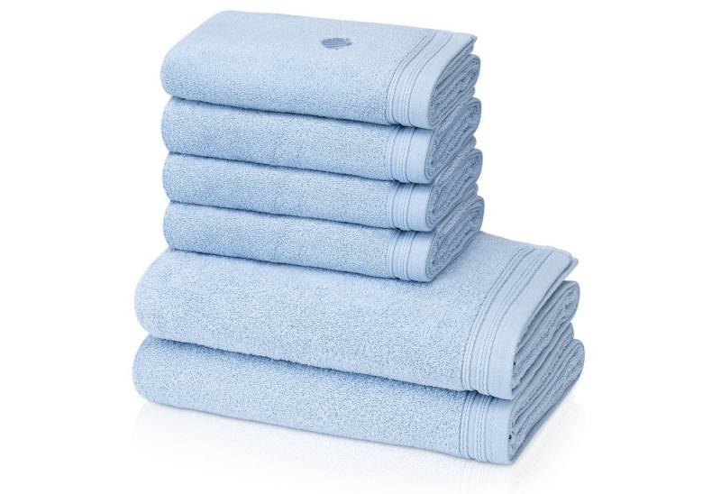 KLASBROOK Handtuch Set Linnea, (6-St), 2, 4 oder 6 teiliges Luxus Set, 100% Baumwolle, extra flauschig von KLASBROOK
