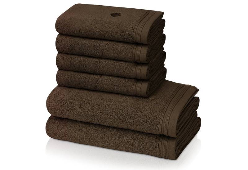 KLASBROOK Handtuch Set Linnea, (6-St), 2, 4 oder 6 teiliges Luxus Set, 100% Baumwolle, extra flauschig von KLASBROOK