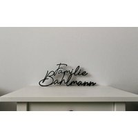 Familienname | Namensschild Stehend & Hängend Familienname | Namensschild Stehend & Hängend von KLASE3D