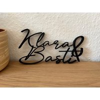 Pärchenname | Namensschild Stehend & Hängend Pärchenname | Namensschild Stehend & Hängend von KLASE3D