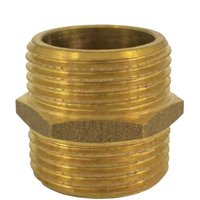 Doppelnippel 3/4 Zoll, Messing, Gewindefitting von KLASEBO®