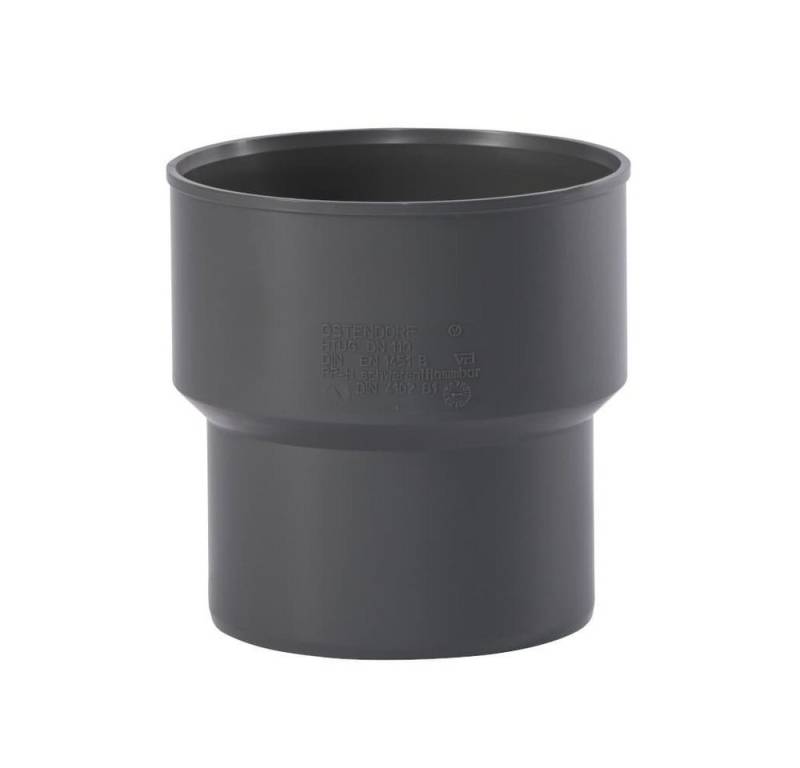 KLASEBO® Anschlussstück HT Rohr 110, HTsafeUG Anschluss, Guss Abwasserrohr, DN/OD von KLASEBO®