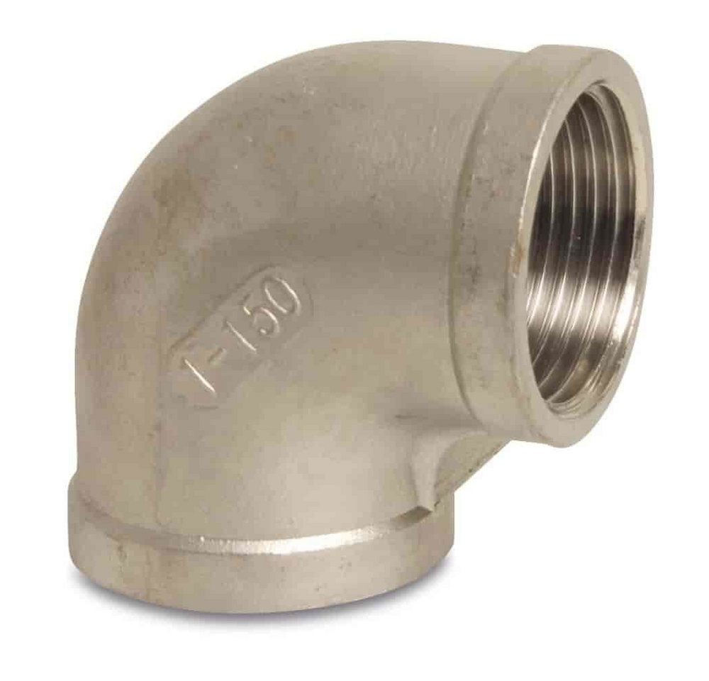 KLASEBO® Gewindefitting Gewindefitting Edelstahl Winkel 90° 1" IG von KLASEBO®