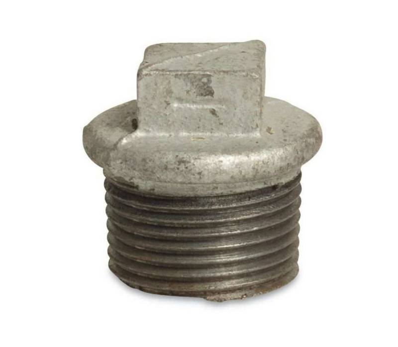 KLASEBO® Gewindefitting Gewindefitting Temperguss Stopfen 2" AG von KLASEBO®