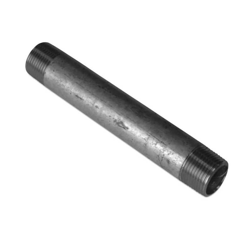 KLASEBO® Gewindenippel Rohrnippel verzinkt, Gewindefitting 1/2 Zoll, Stahl, 300 mm von KLASEBO®