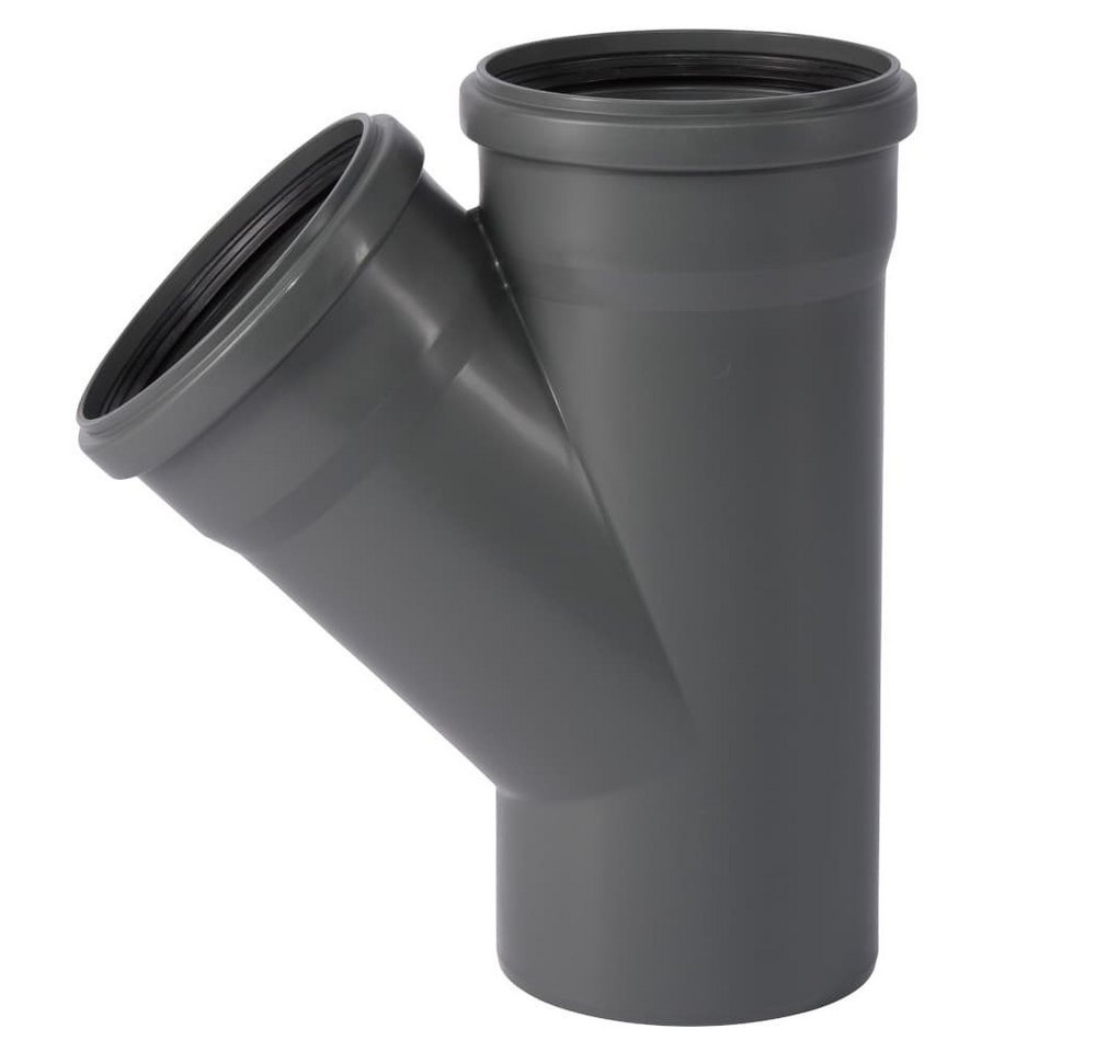 KLASEBO® HT-Rohr HT Rohr 160, HT Abzweig 45 Grad, Abwasserrohr HT von KLASEBO®