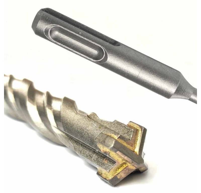 KLASEBO® Hammerbohrer Hammerbohrer SDS Plus, 10mm, 110mm Länge, Betonbohrer, Steinbohrer von KLASEBO®