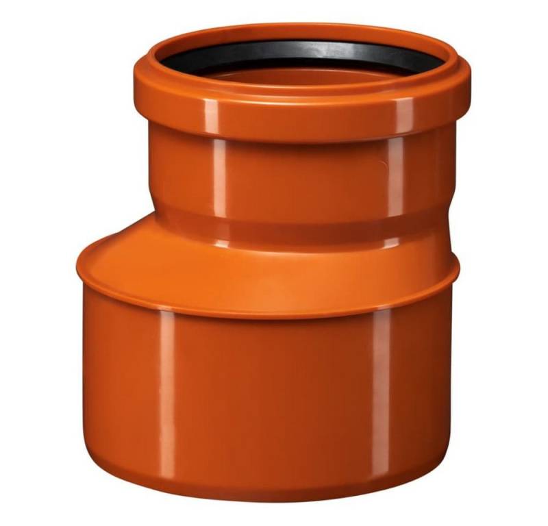 KLASEBO® Rohr-Reduzierstück KG Reduzierung 160/125, KG Rohr Reduktion, Abwasserrohr von KLASEBO®