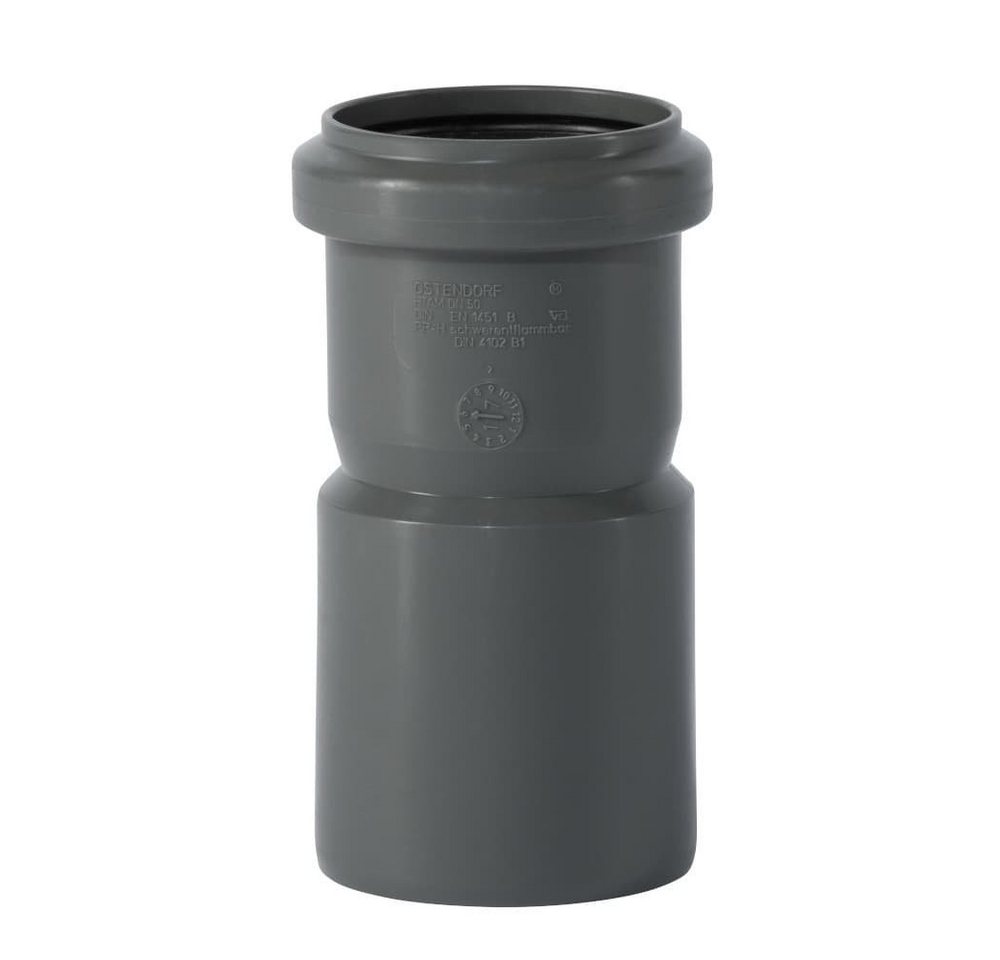 KLASEBO® Rohrverbinder HT Rohr DN 50, Aufsteckmuffe, Abwasserrohr, HTsafeAM von KLASEBO®
