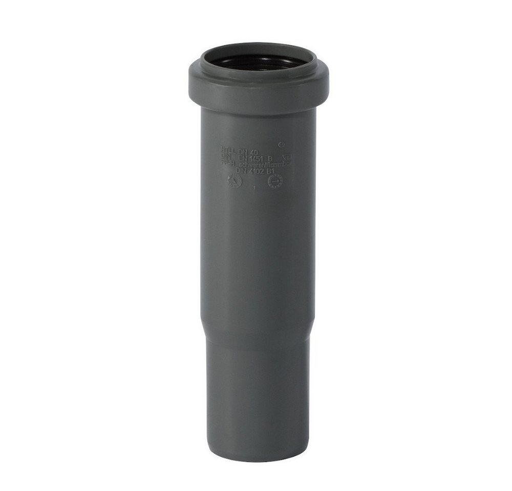 KLASEBO® Rohrverbinder HT Rohr DN40, Langmuffe, Abwasserrohr DN40 von KLASEBO®
